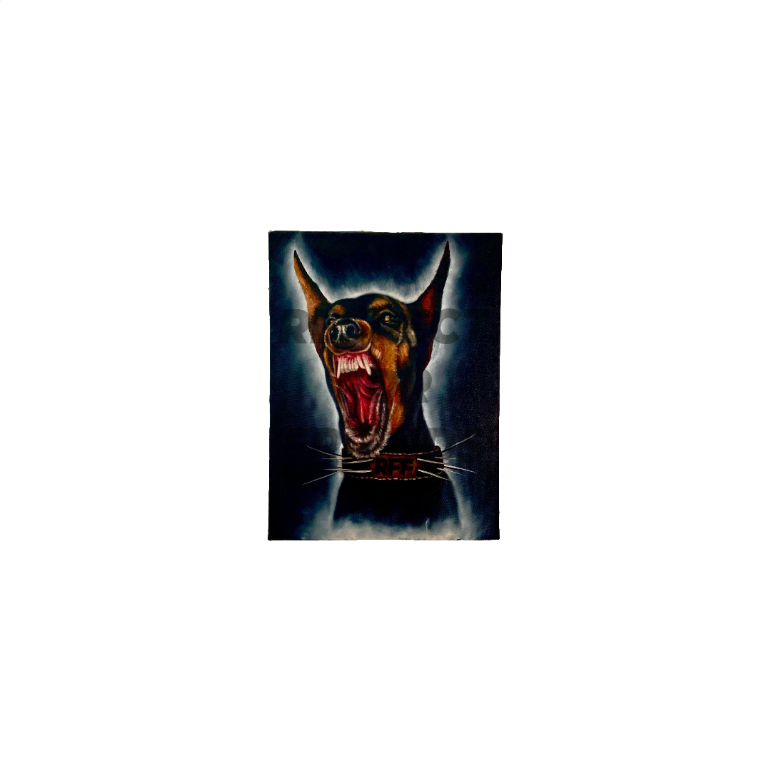 QUADRO OLIO SU TELA "PUPPY"