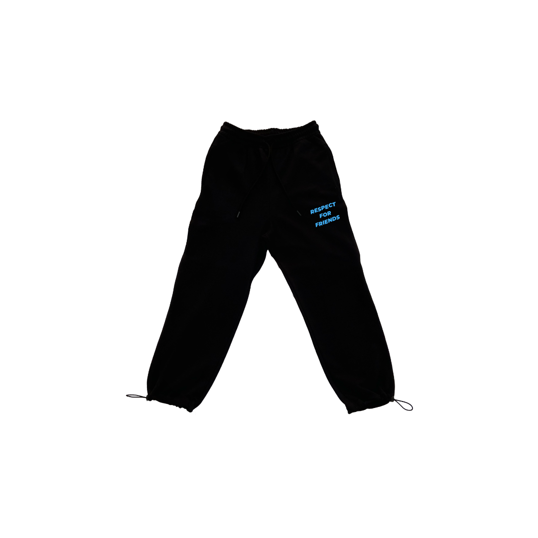PANTALONE TUTA NERO BOX LOGO SKY